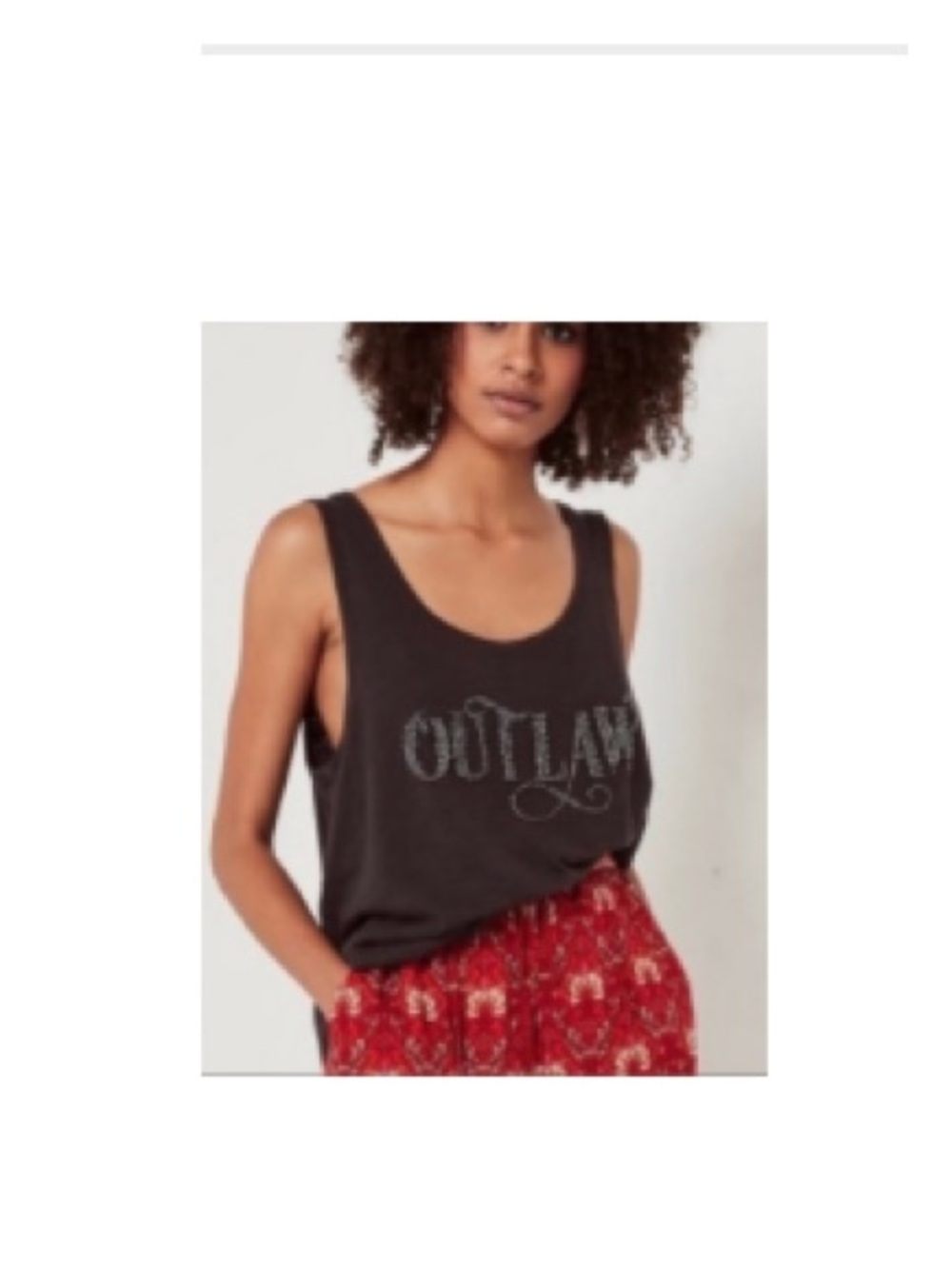 Spell Black 'Outlaw' Graphic Tank